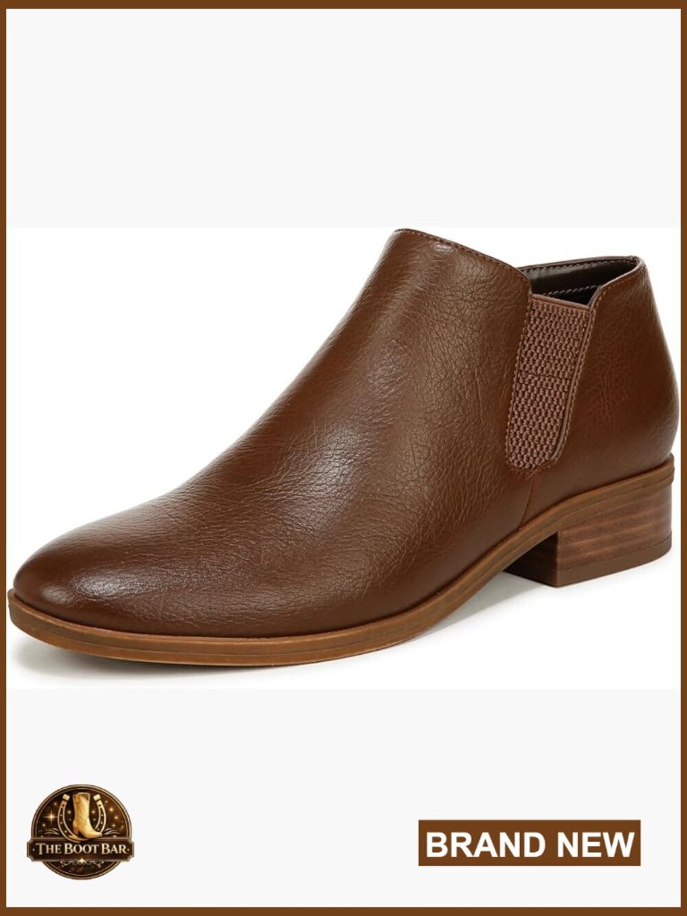 Ankle boots for women with side zip and block heel